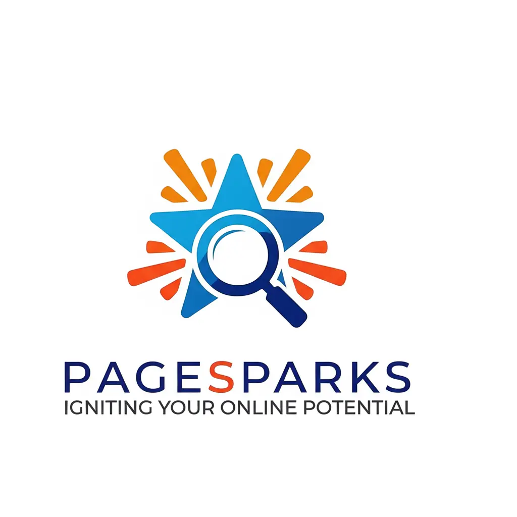 pagesparks official logo with tagline. seo malaysia provider